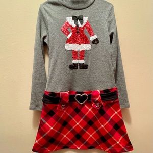 ADORABLE Little Girl’s Christmas Dress Sz 6